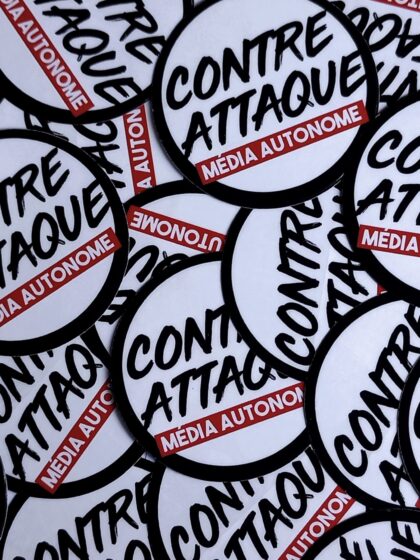 n°74 - Contre Attaque - Lot de 10 stickers