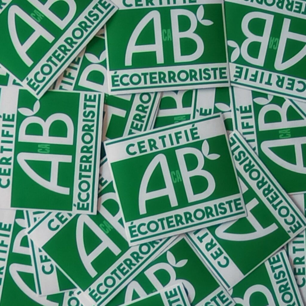 n°83 - Certifié Écoterroriste