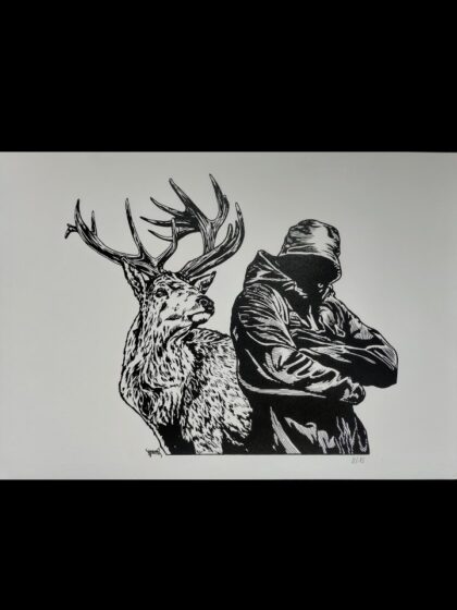 Print "B.boy Cerf" par Veneno