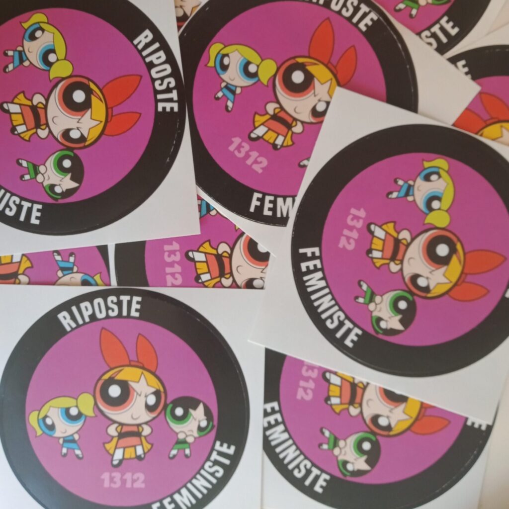 n°58 - Supernanas - Lot de 10 stickers