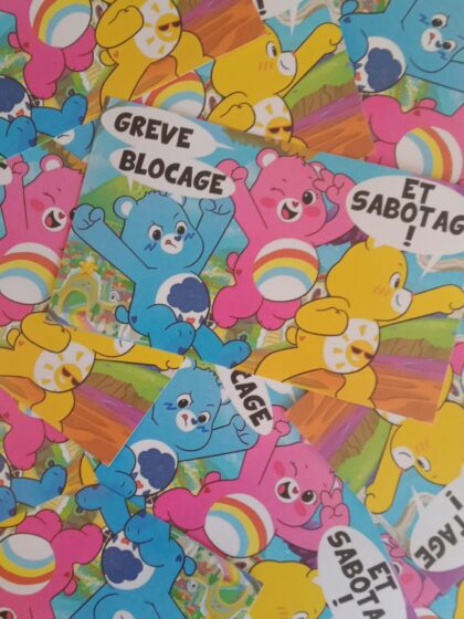 n°59 - Bisounours - Lot de 10 stickers