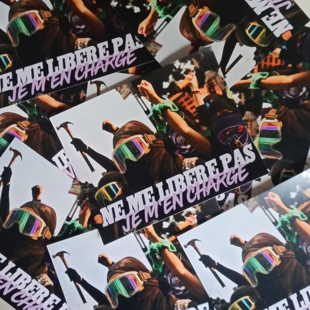 n°66 - Ne me libère pas je m'en charge - Lot de 10 stickers