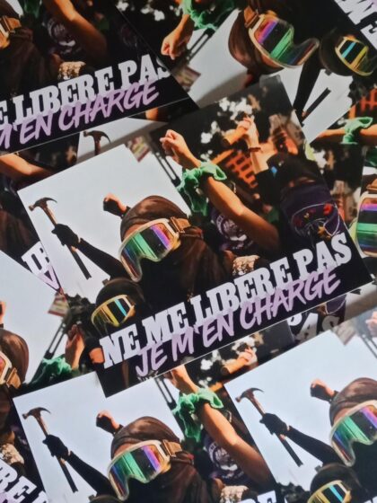 n°66 - Ne me libère pas je m'en charge - Lot de 10 stickers