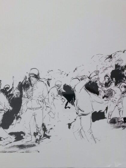 Print "Émeute" par Itvan Kebadian