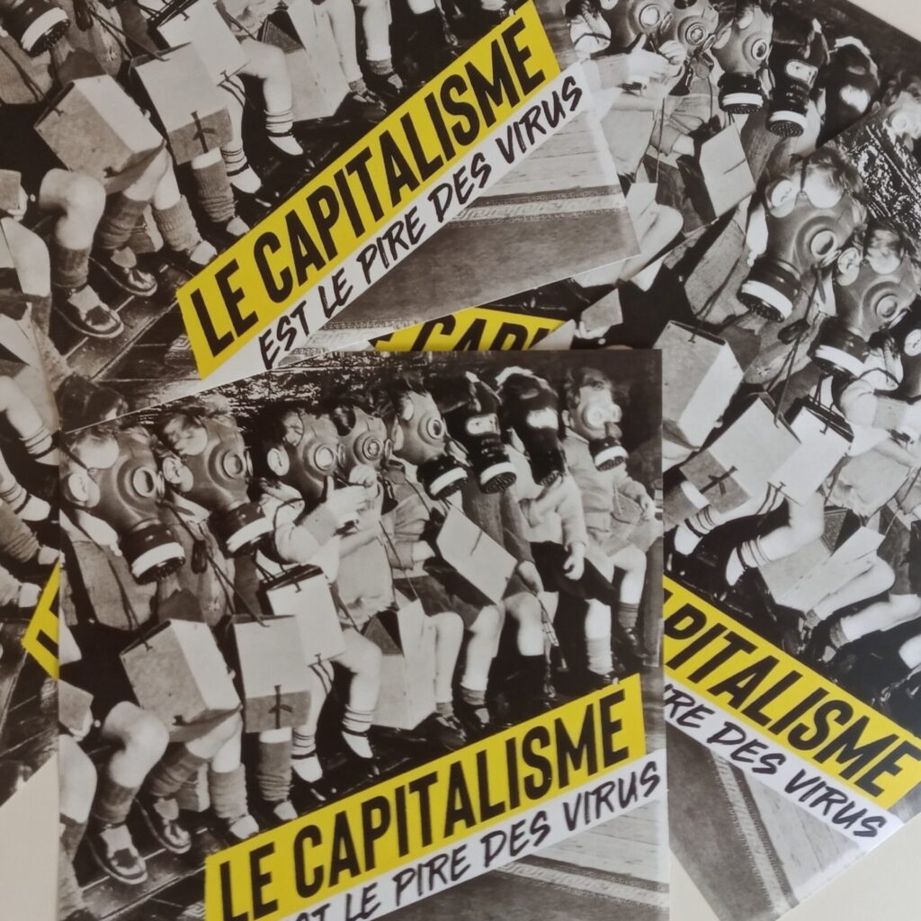 n°45 - Virus - Lot de 10 stickers