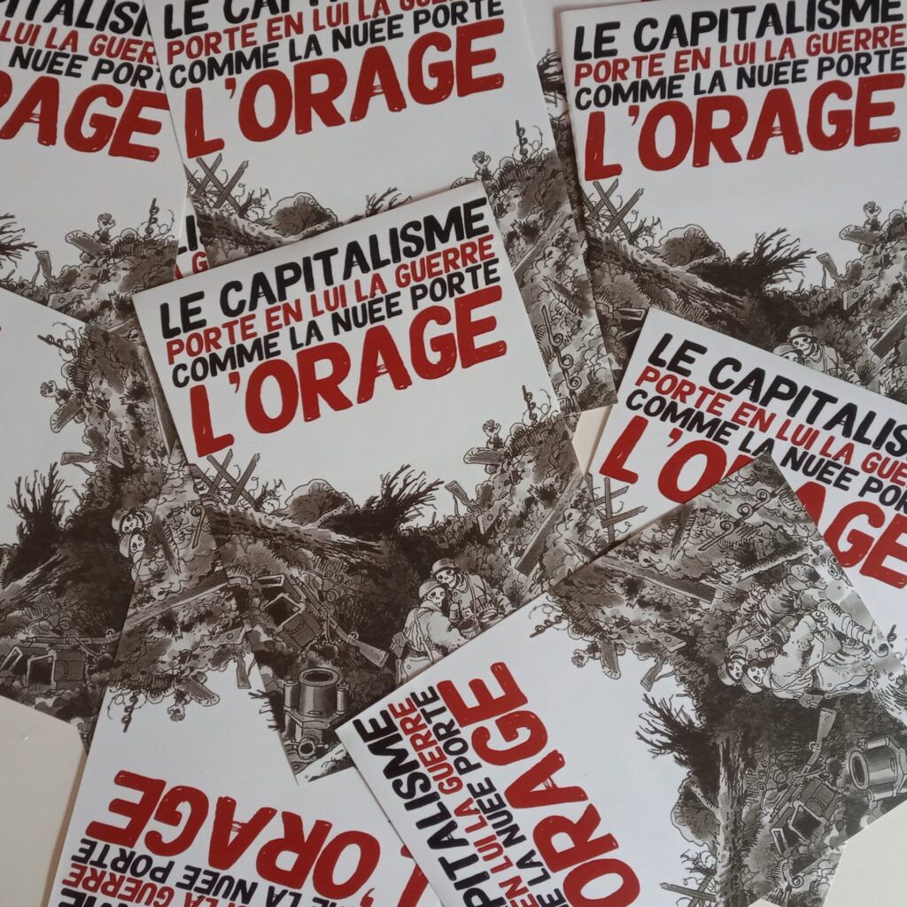 n°04 - L'orage - Lot de 10 stickers