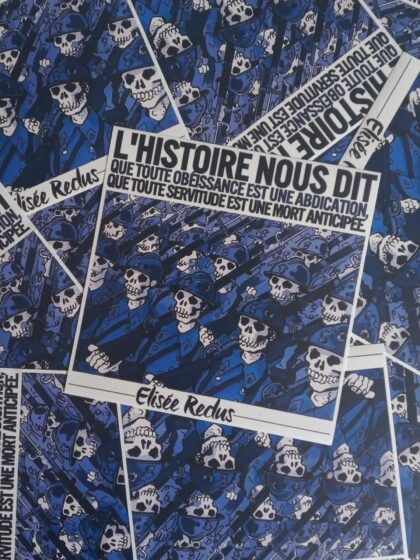 n°14 - Elisée Reclus - Lot de 10 stickers