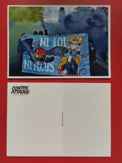 Carte postale "Le roi et l'oiseau"