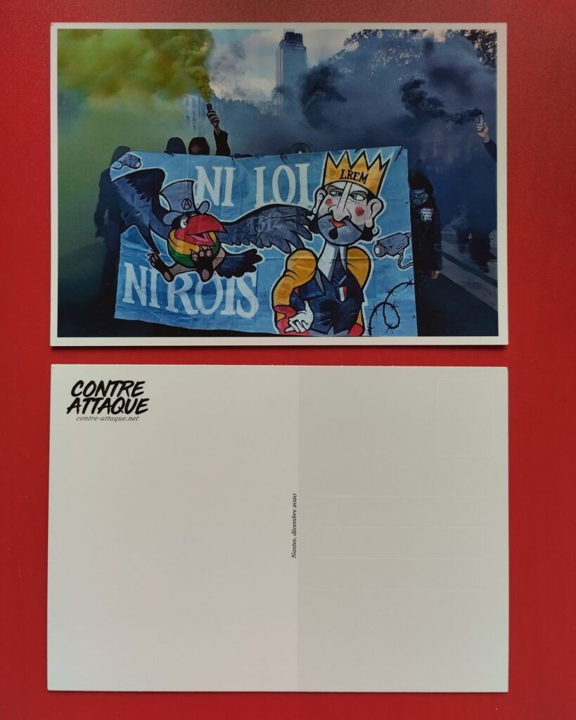 Carte postale "Le roi et l'oiseau"