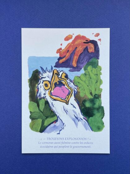 Carte postale "Explosion" par Hervée