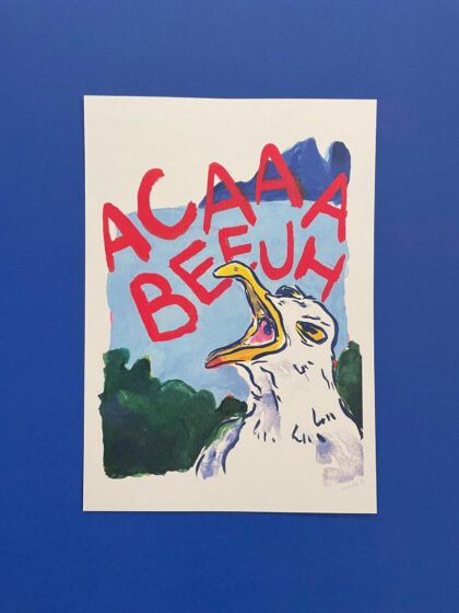 Print ACAB par Hervée Duchêne