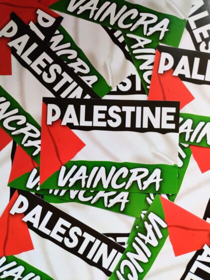 n°89 - Palestine Vaincra - Lot de 10 stickers