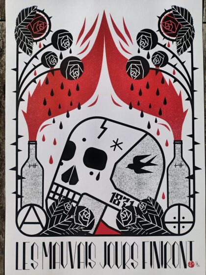 Affiche " Les mauvais jours finiront " par Jean-Marc