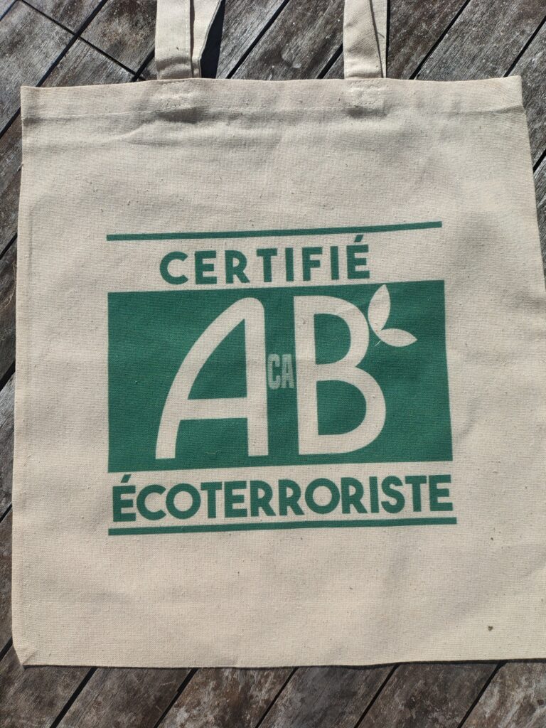 Tote bag "Certifié Ecoterroriste"